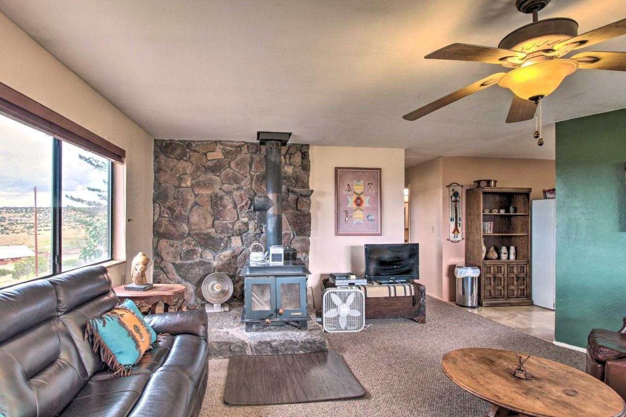 Peaceful Ranch Cabin, 3 Mi To Becker Lake! Springerville Exterior foto